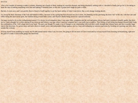 room/journals/webspinning/page03 screenshot