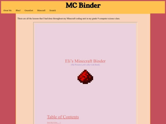 MCbinder screenshot