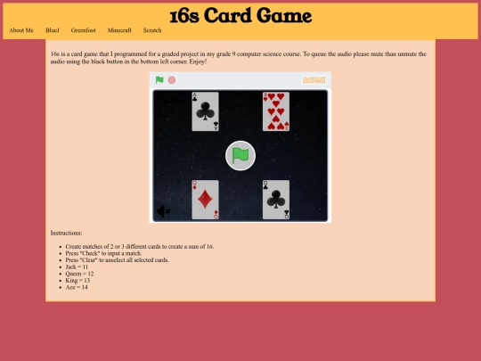 sixteens screenshot