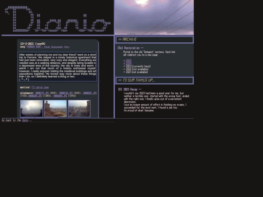 diary/2023 screenshot