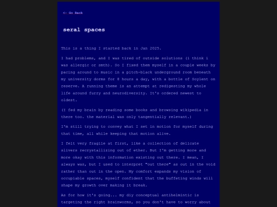 words/seral-spaces screenshot