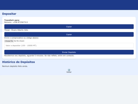 depositar screenshot