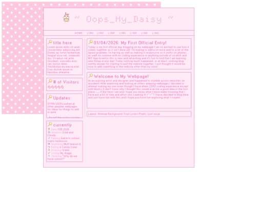 Blogscreen screenshot