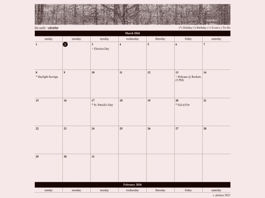 calendar screenshot