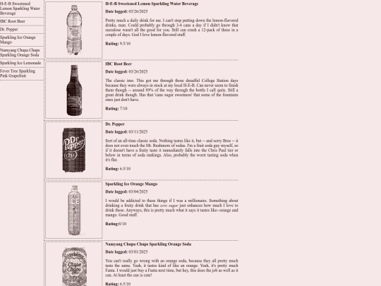 liquids/soda screenshot