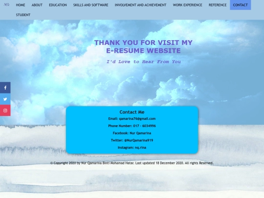 contact screenshot