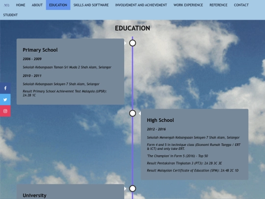 education screenshot