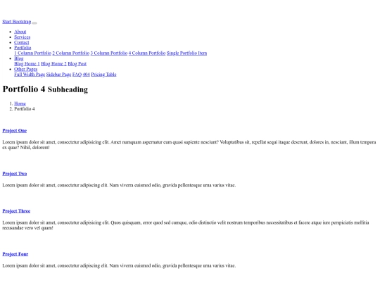 portfolio-4-col screenshot