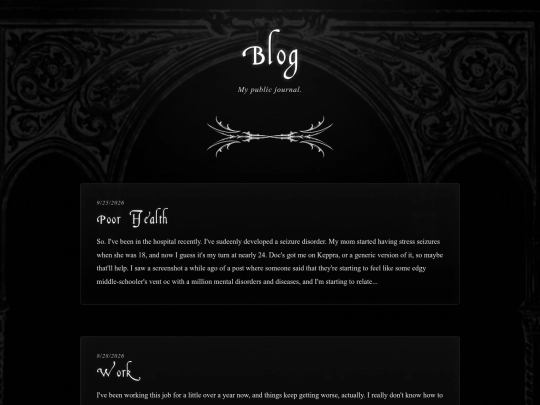 blog screenshot
