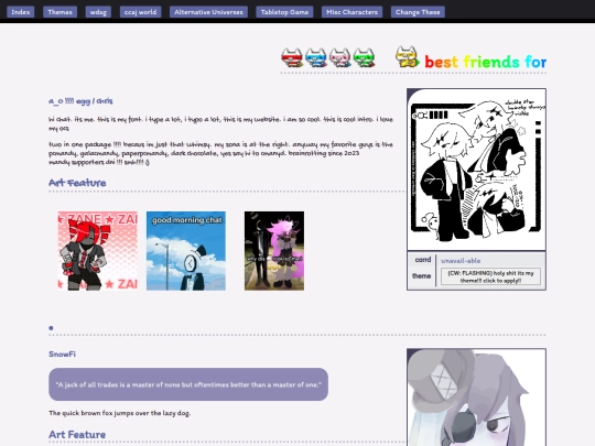 themes screenshot