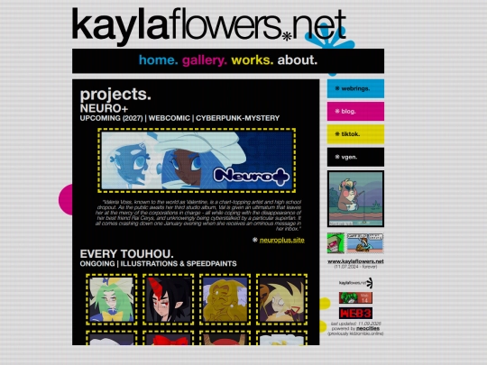 projects screenshot