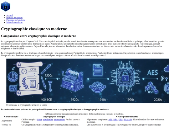 classiquevsmoderne screenshot