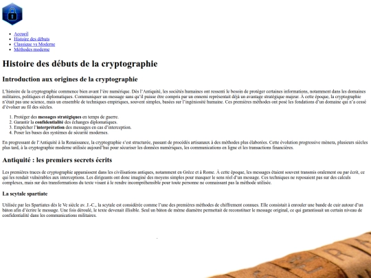 histoire screenshot