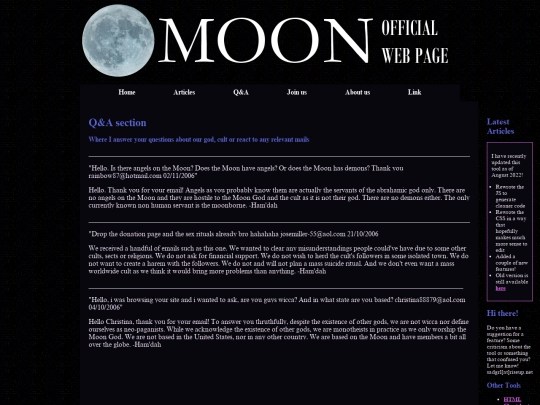 QA screenshot