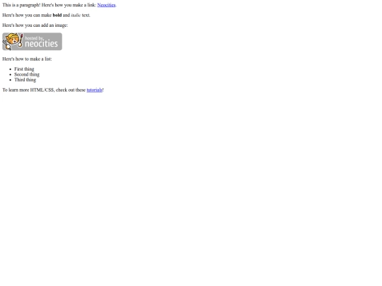 index screenshot