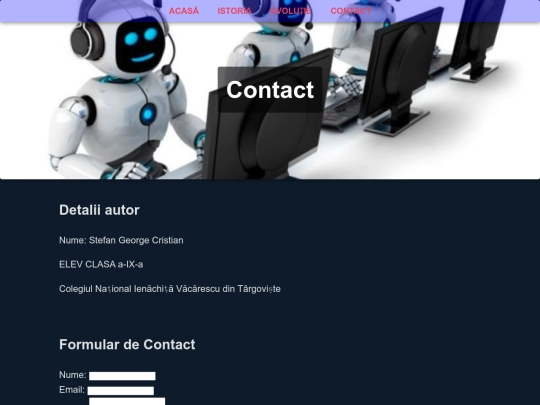 contact screenshot