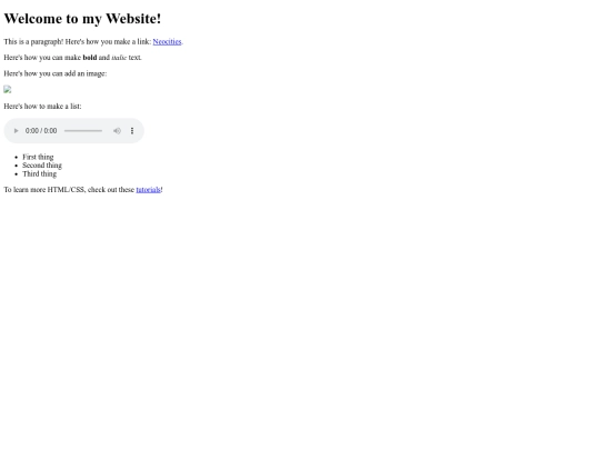 test screenshot