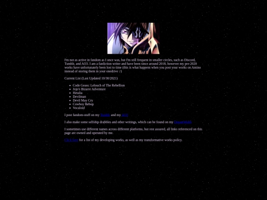 fandoms screenshot