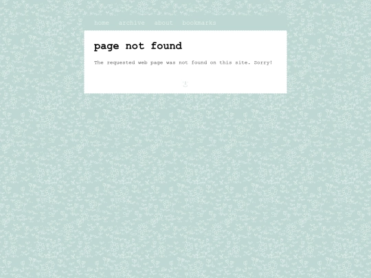 not_found screenshot