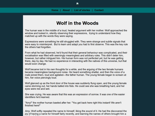 Directory/Wolfinthewoods screenshot