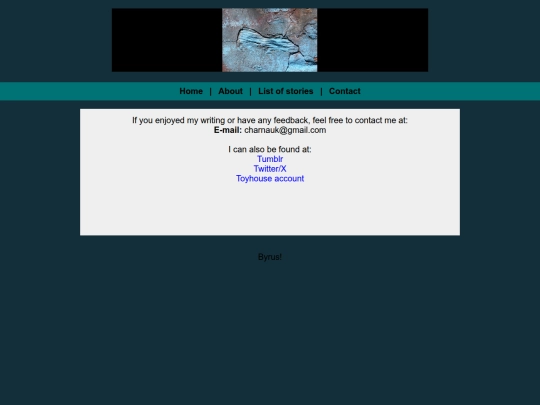 mainlinks/contact screenshot