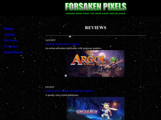 reviews screenshot