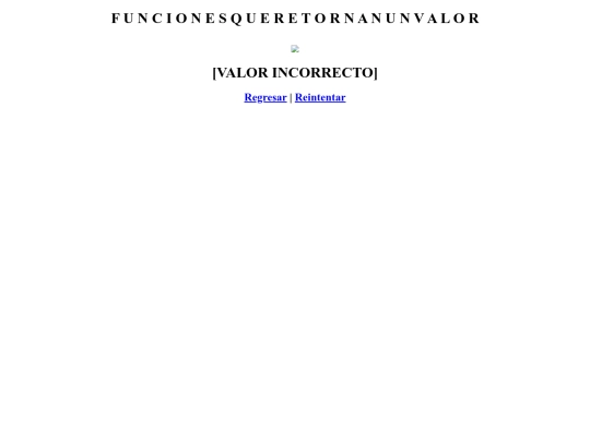 FuncionValor screenshot