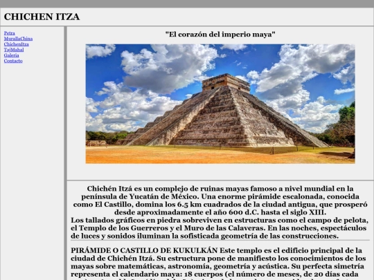 Maravillas del Mundo/ChichenItza screenshot