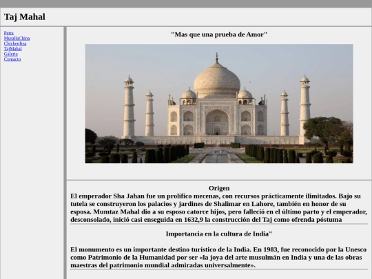 Maravillas del Mundo/TajMahal screenshot