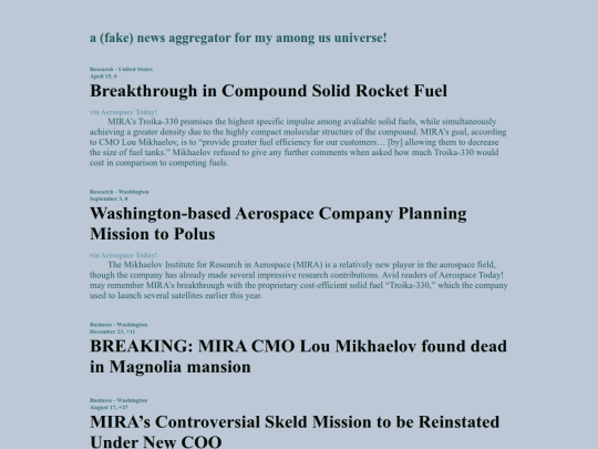 lore/a/news screenshot