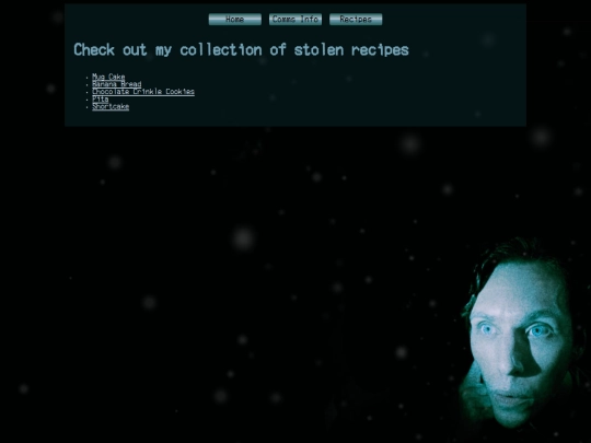 recipes screenshot