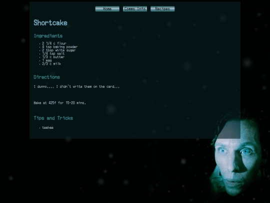 recipes/shortcake screenshot