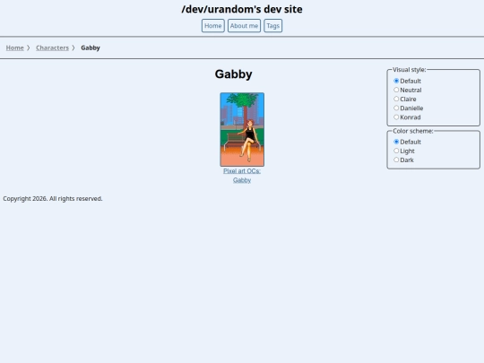 characters/gabby screenshot