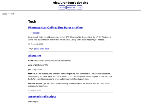 tech/page/3 screenshot