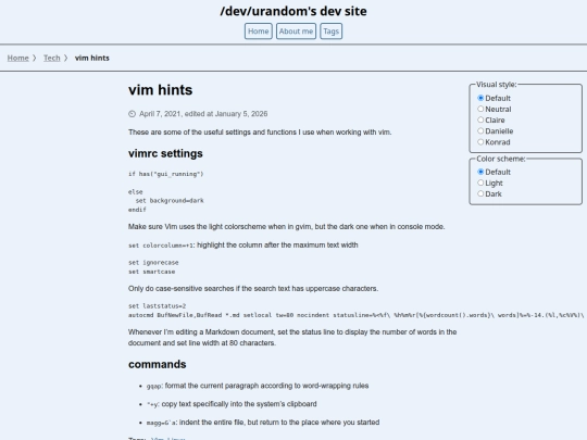 tech/vim_hints screenshot