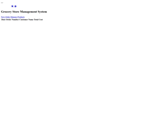 Grocery-store-management-system/ui screenshot