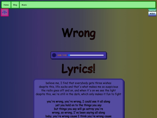 Midi/Wrong/Wrong screenshot