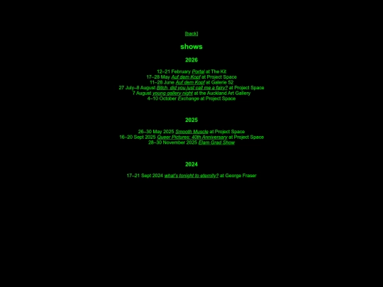 all_shows screenshot
