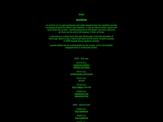 archive screenshot