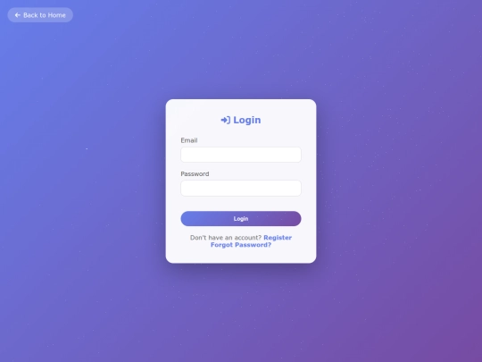 auth/login screenshot