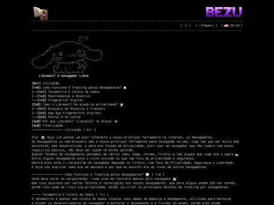 privacidade/2025/10/26/Librewolf screenshot
