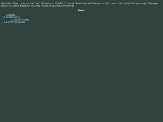 fanfiction/operation_parenting/operation_parenting_index screenshot