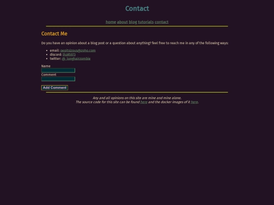 contact screenshot