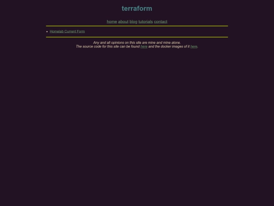 tags/terraform screenshot