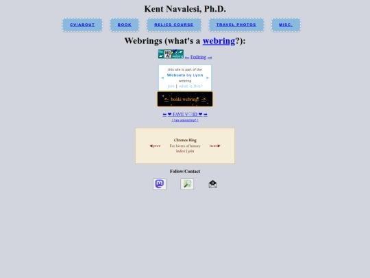 Webrings screenshot