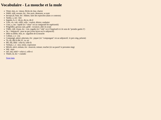 LC/Version1-Vocabulaire screenshot