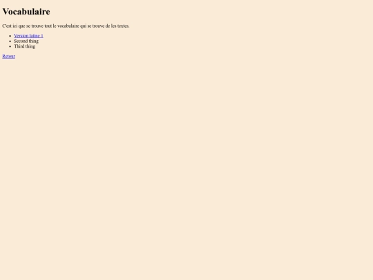 LC/Vocabulaire screenshot