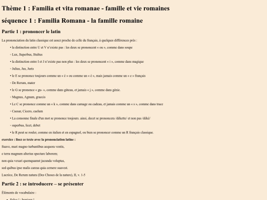 LC/culture latine/T1S1-FamRom screenshot