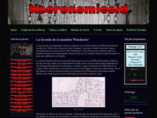 Posteos/mansion_winchester screenshot