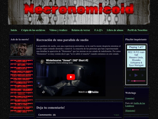 Posteos/video_paralisis_sueo screenshot